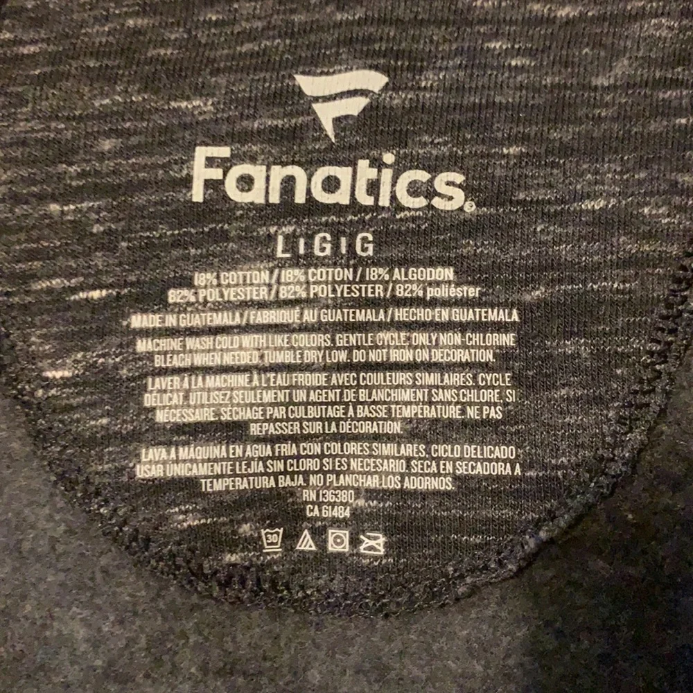 NWT Fanatics Los Angeles Dodgers Fleece Zip-up Sweatshirt - Picture 9 of 15